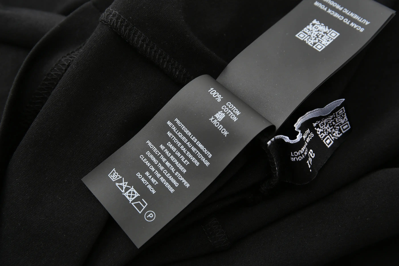 Camiseta 88754 Oversize Negro Para Hombre