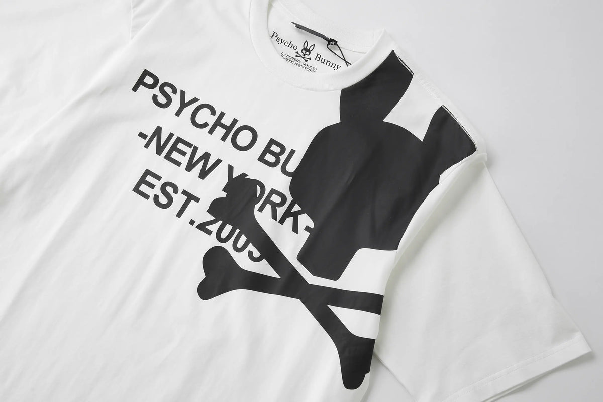 Camiseta 834008 Oversize Blanco Para Hombre