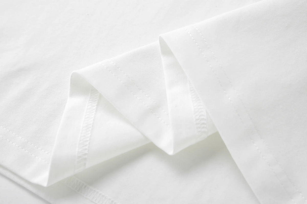 Camiseta 834008 Oversize Blanco Para Hombre