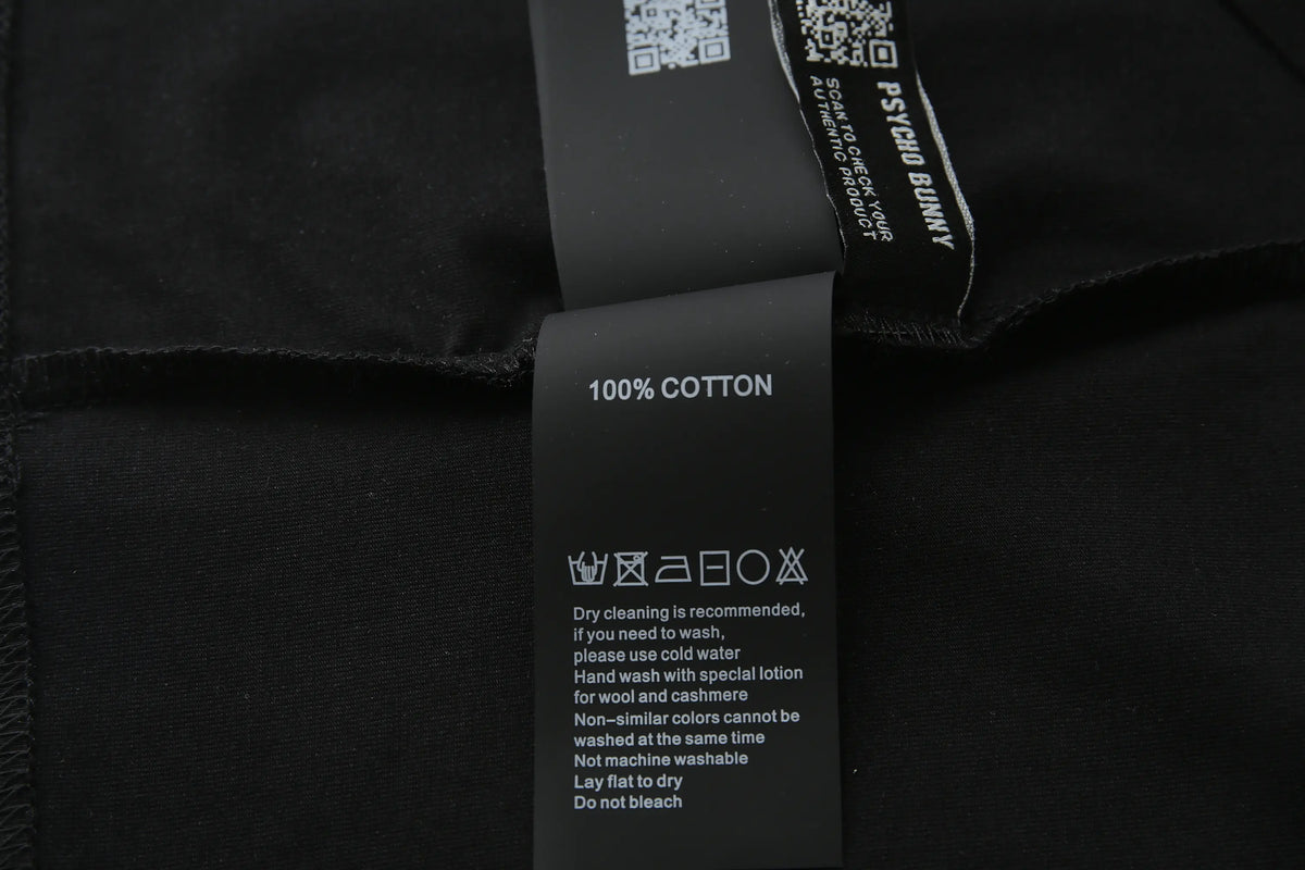Camiseta 834006 Oversize Negra Para Hombre