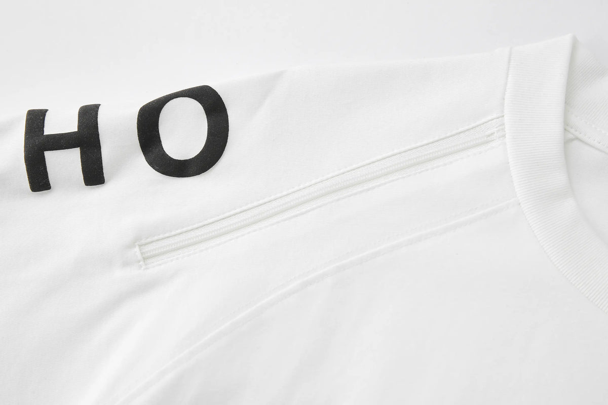 Camiseta 834001 Oversize Blanca Para Hombre