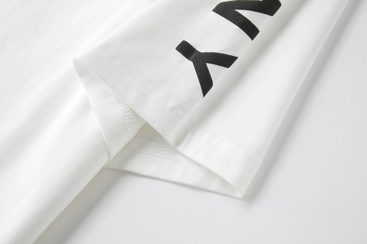 Camiseta 834001 Oversize Blanca Para Hombre