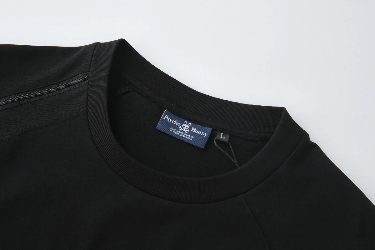 Camiseta 834001 Oversize Negro Para Hombre