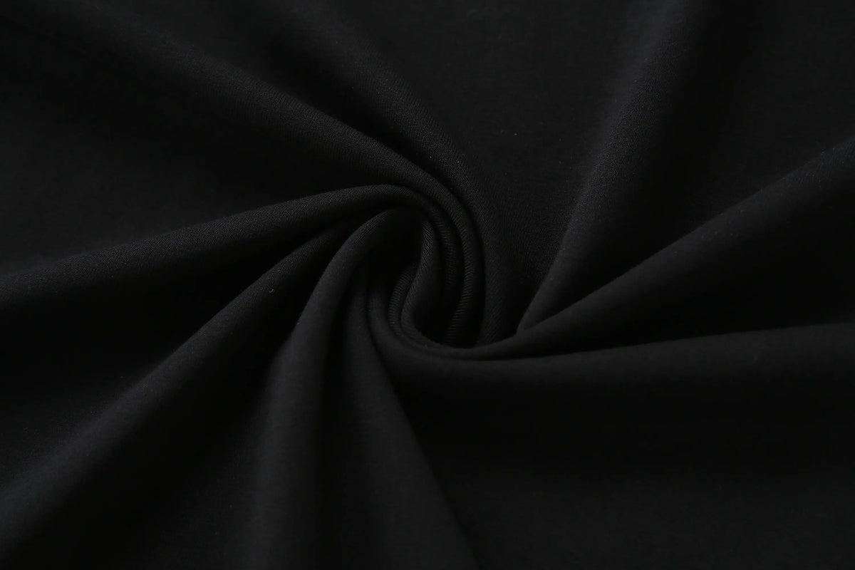 Camiseta 834001 Oversize Negro Para Hombre