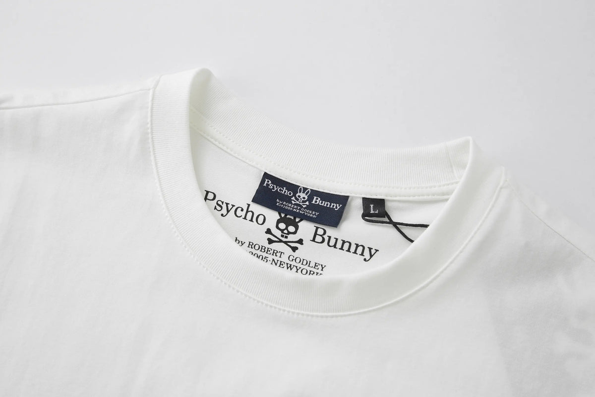 Camiseta 66608 Estampada Blanca Para Hombre