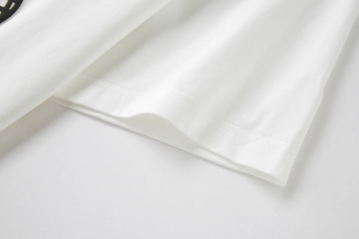 Camiseta 66608 Estampada Blanca Para Hombre