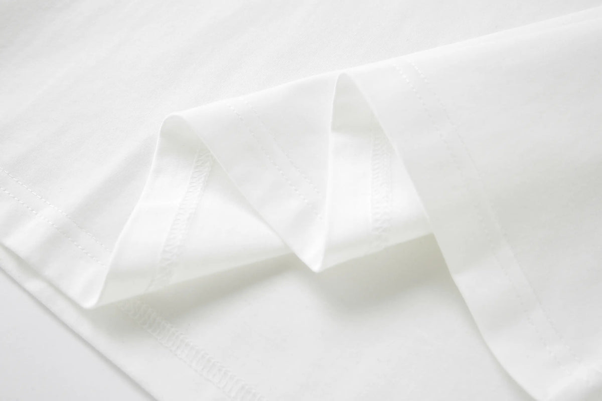 Camiseta 66608 Estampada Blanca Para Hombre