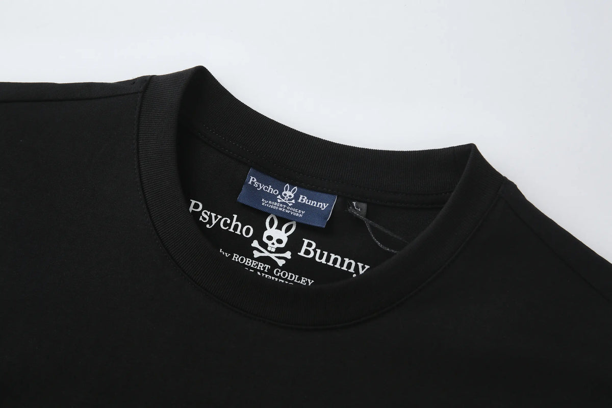 Camiseta 66619 Básica Negra Para Hombre