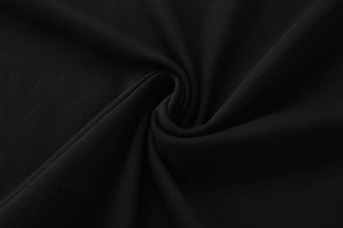 Camiseta 66619 Básica Negra Para Hombre