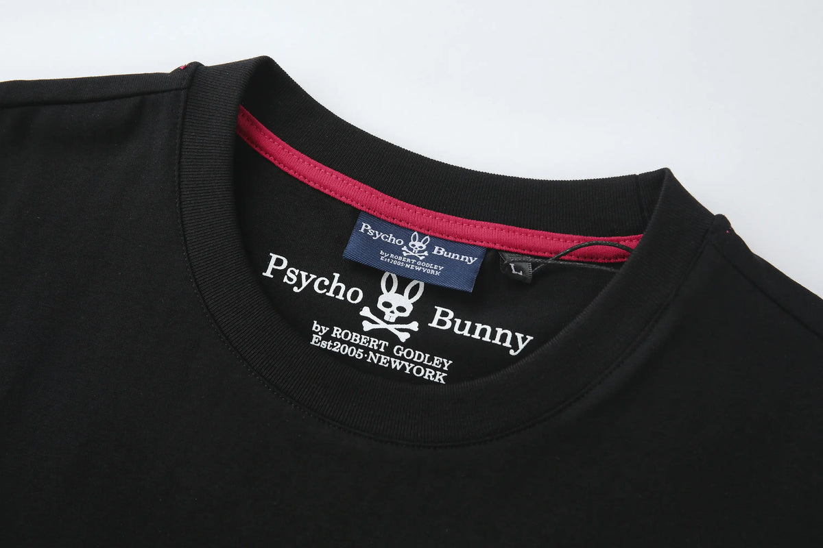 Camiseta 66616 Básica Negra Para Hombre