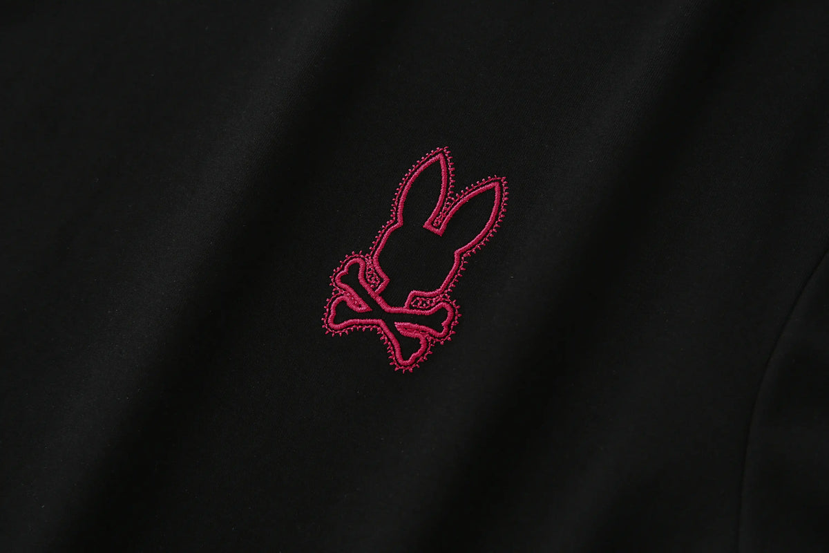 Camiseta 66616 Básica Negra Para Hombre