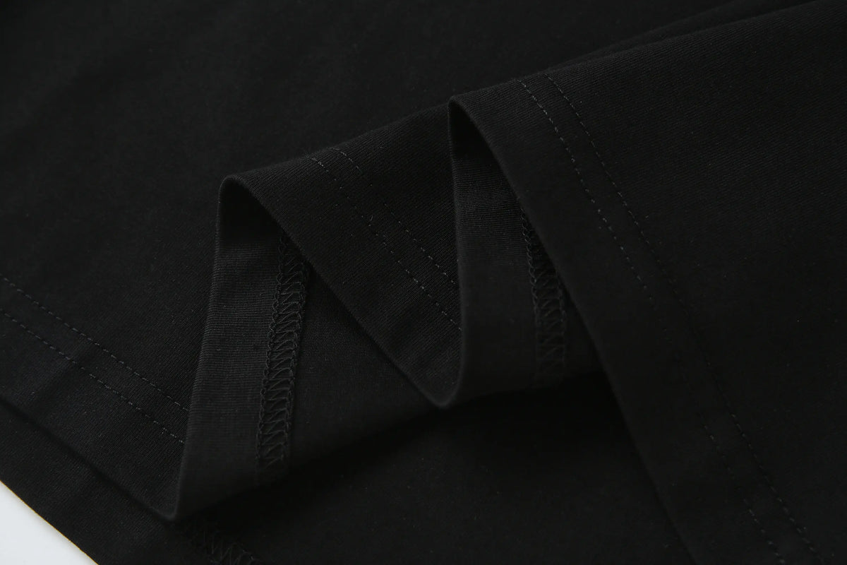 Camiseta 66616 Básica Negra Para Hombre
