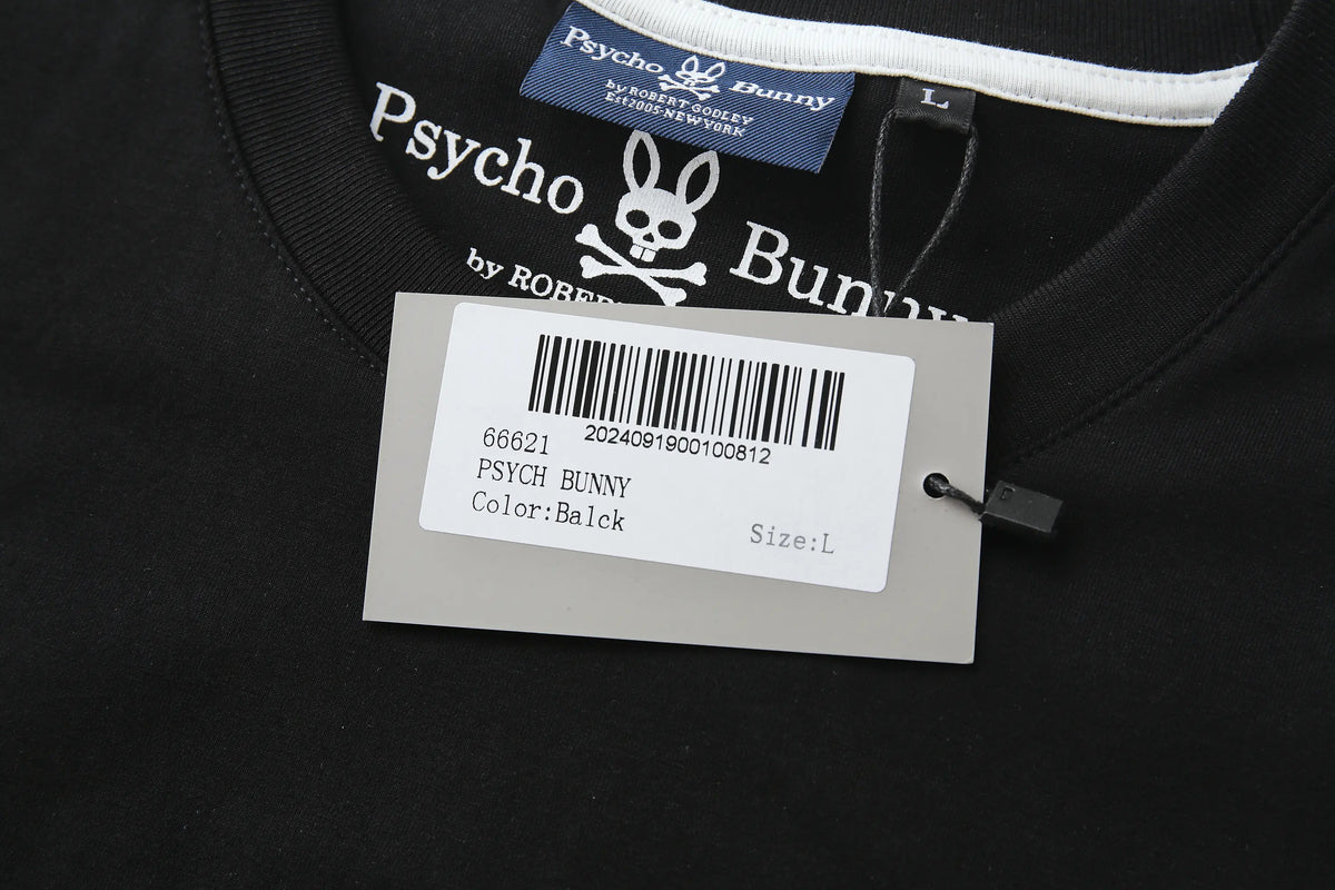 Camiseta 66621 Básica Negra Para Hombre