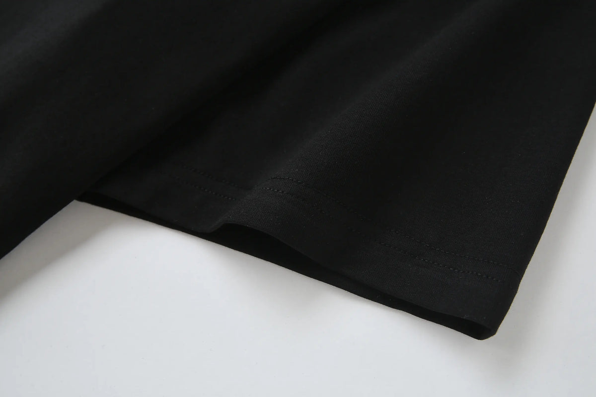 Camiseta 66621 Básica Negra Para Hombre