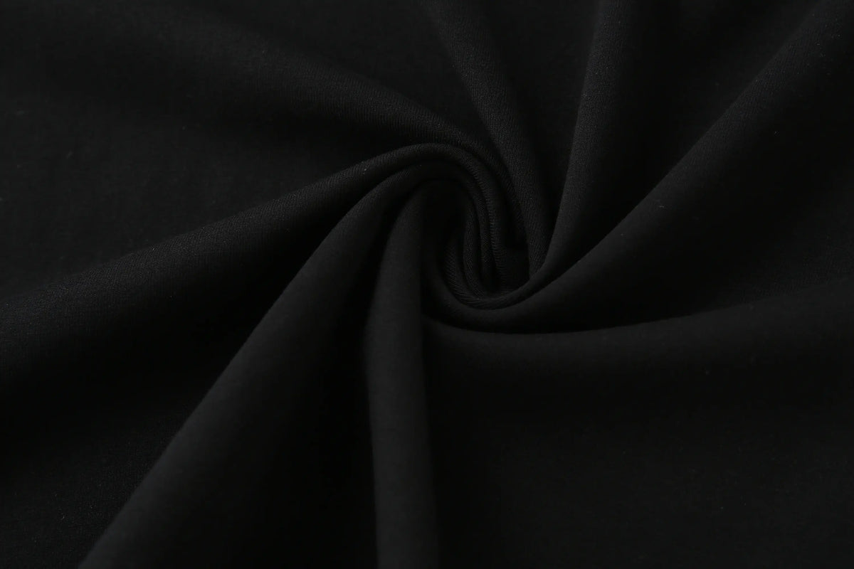 Camiseta 66621 Básica Negra Para Hombre