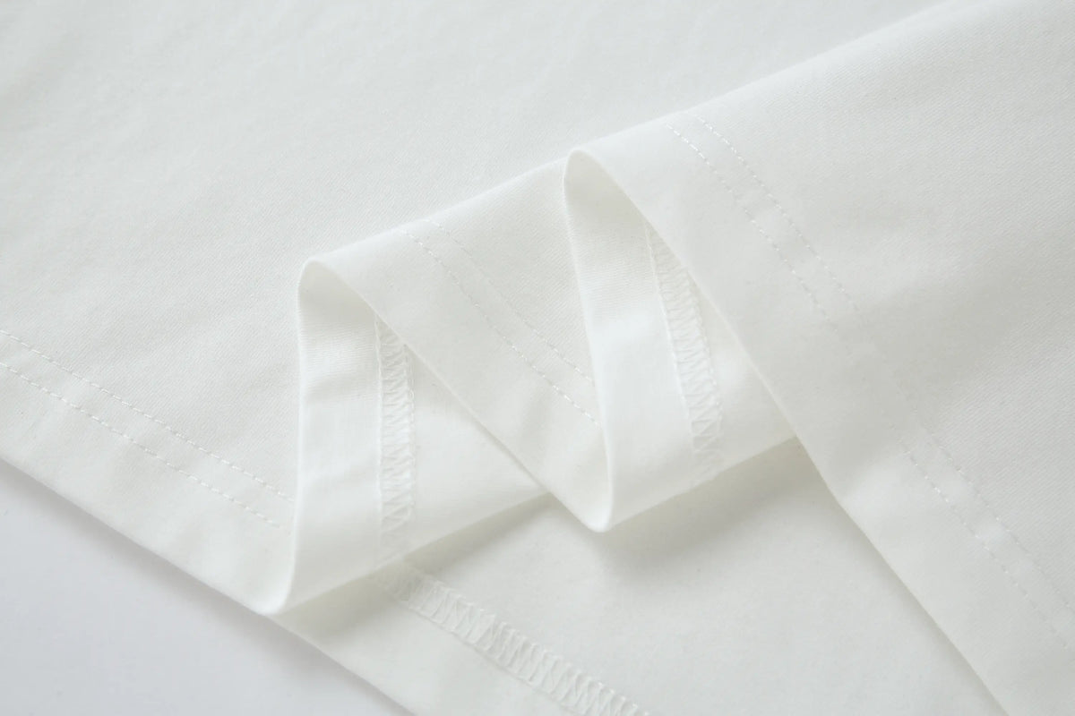 Camiseta básica blanca para hombre - imagen 7 - JDC Luxury Store