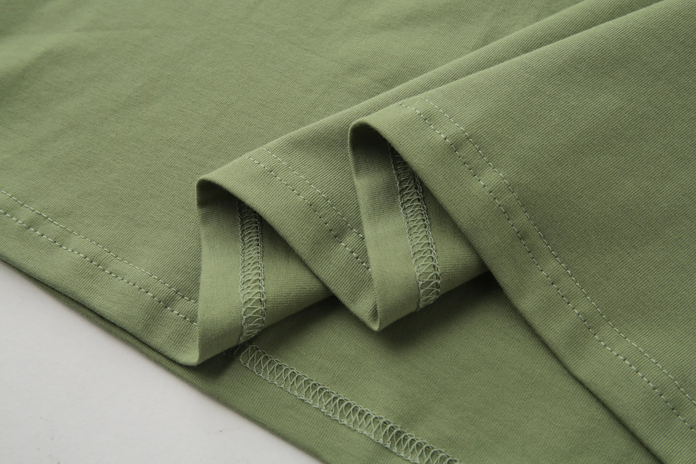 Camiseta B66002 Básica Verde Para Hombre
