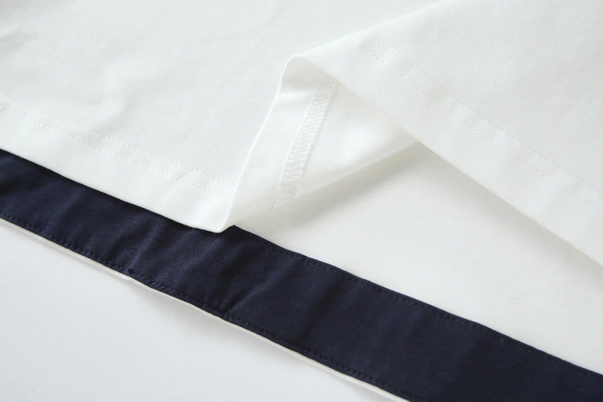 Camiseta 834002 Oversize Blanca Para Hombre