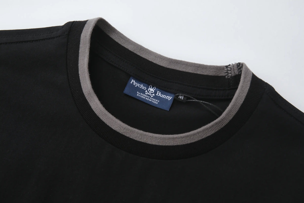 Camiseta 834002 Oversize Negro Para Hombre