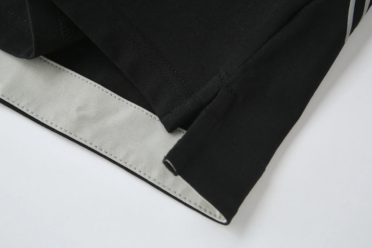 Camiseta 834002 Oversize Negro Para Hombre