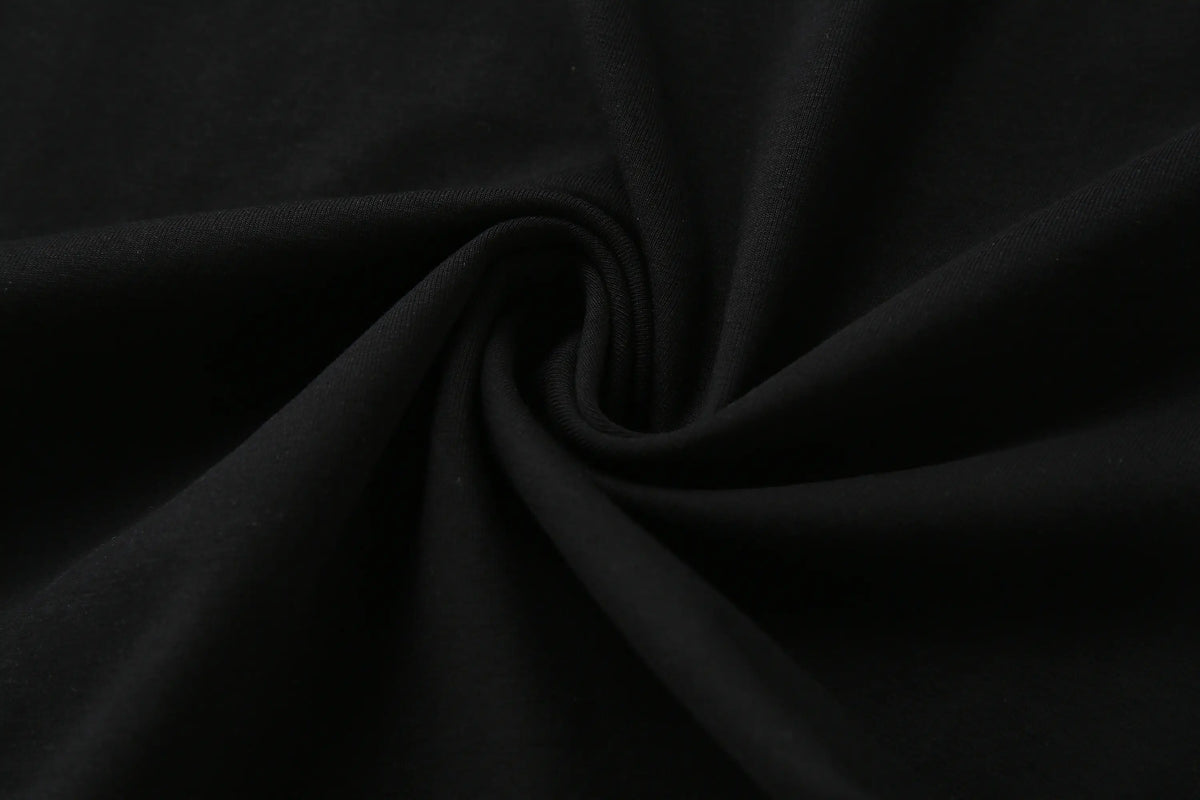 Camiseta 834002 Oversize Negro Para Hombre
