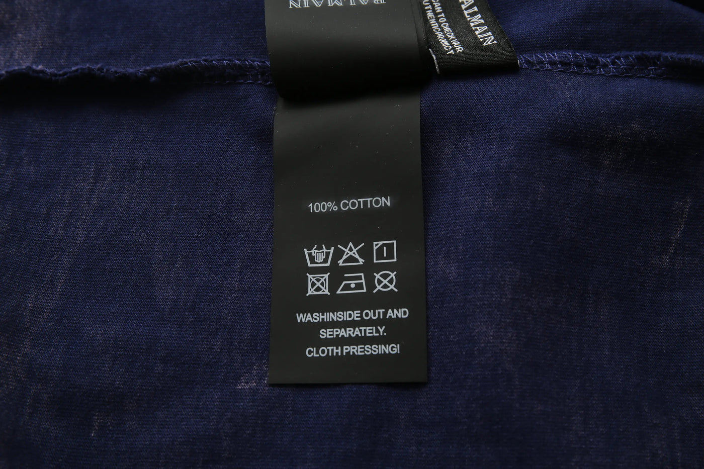 Camiseta oversize azul para hombre - imagen 8 - JDC Luxury Store
