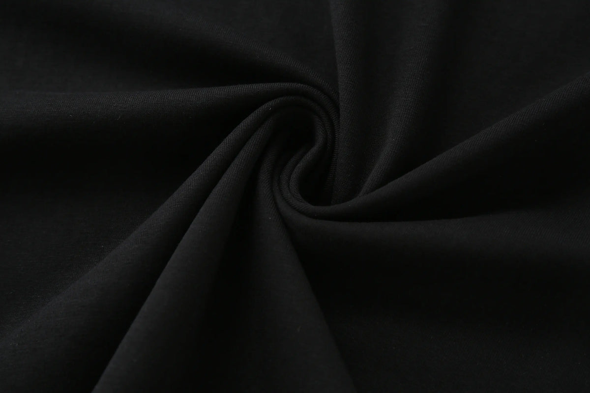 Camiseta 834016 Oversize Negra Para Hombre