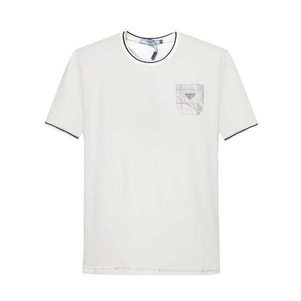 Camiseta 68526 Estampada Blanca Para Hombre