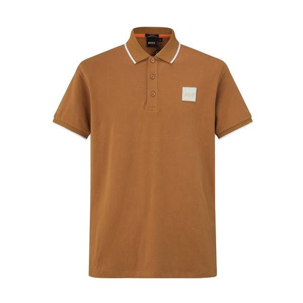 Camiseta 58207 Tipo Polo Brown Para hombre