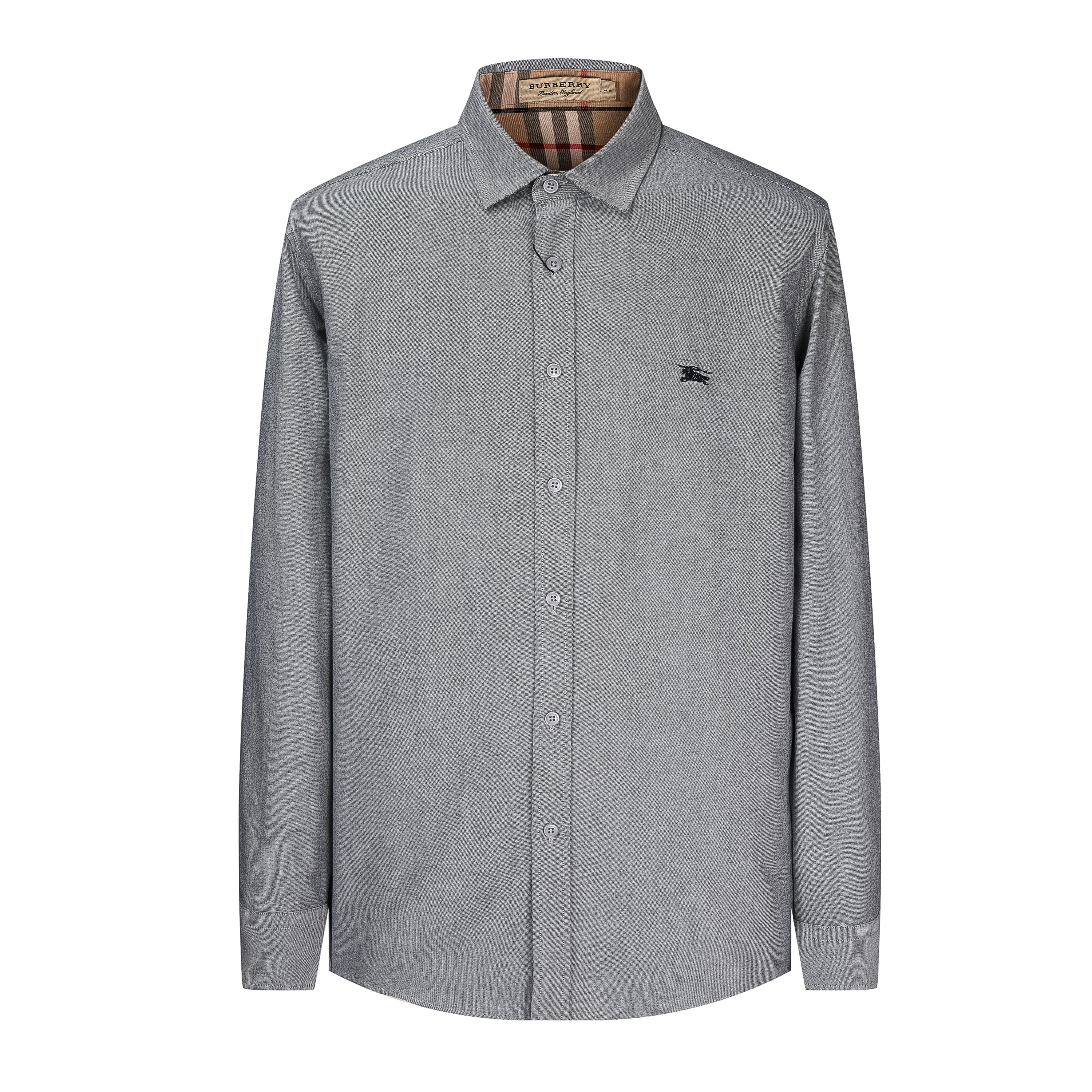 Camisa burberry outlet hombre gris