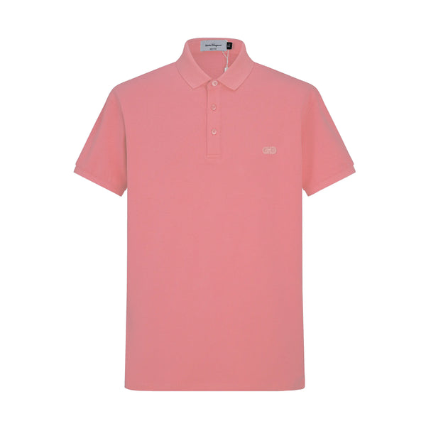 Camiseta 58203 Tipo Polo Rosa Para Hombre