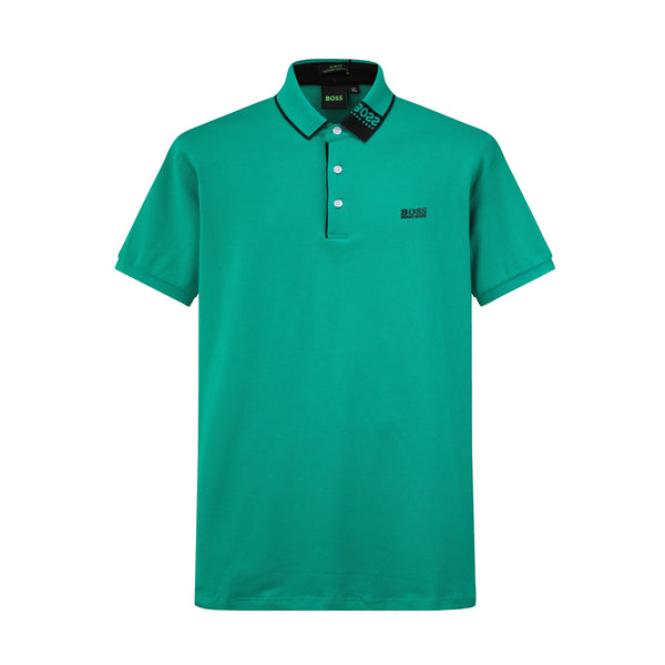 Camiseta 38174  Tipo Polo Verde Para Hombre