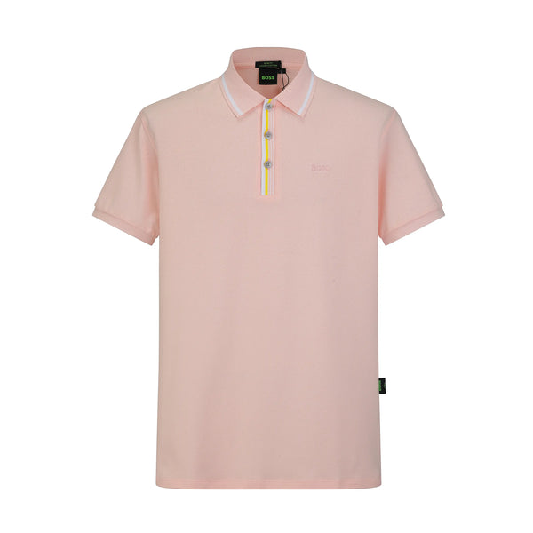 Camiseta 58170 Tipo Polo Rosa Para Hombre