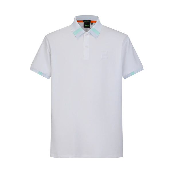 Camiseta 58180 Tipo Polo Blanca Para Hombre