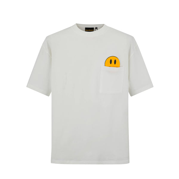 Camiseta 88677 Oversize Blanca Para Hombre