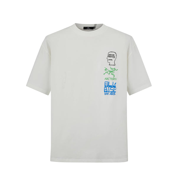 Camiseta 88663 Oversize Blanca Para Hombre