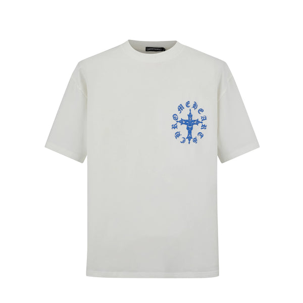 Camiseta 88645 Oversize Blanca Para Hombre
